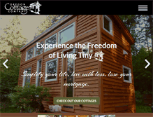 Tablet Screenshot of oregoncottagecompany.net